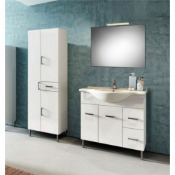 Palma Base bathroom cabinet cm 85 or 105 with feet, 3 finishes availables