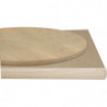 PFI beech wood veenered table tops mm 25 thick solid edge