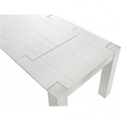 2225 Tavolo allungabile in rovere spazzolato finito rovere patinato o bianco