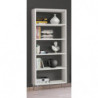 2251 White ash wood melamine veneered bookcase