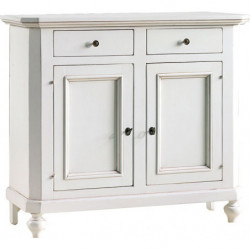 2176/2P Raw or finished tulipier/poplar wood 2 doors showcase cabinet, cm 112x45 H220, finishes to choice