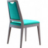 590  Raw or finished stackable beech wood chair, finishing to choice
