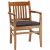 041C   Beech wood raw or finished armachair