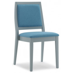 589  Raw or finished stackable beech wood chair, finishing to choice