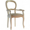 419C Beech wood raw or finished armchair
