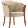 053  Beech wood raw or finished armchair