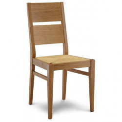 613 Raw or finished beech or durmast wood chair, finishing to choice