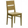 613 Raw or finished beech or durmast wood chair, finishing to choice
