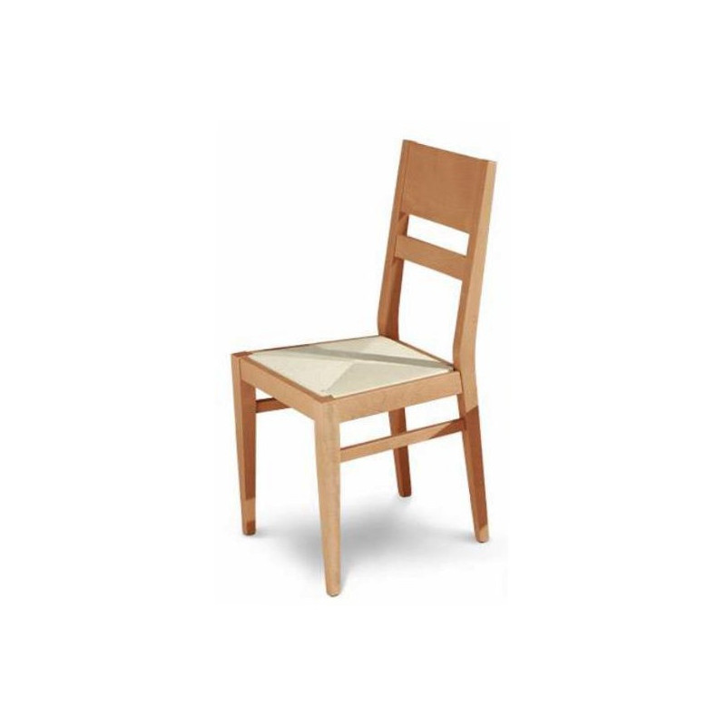 614 Raw or finished beech or durmast wood chair, finishing to choice