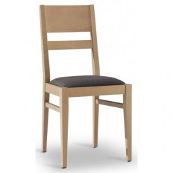 614 Raw or finished beech or durmast wood chair, finishing to choice