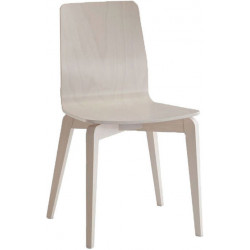 004  Beech wood raw or finished chair, finishing to choice