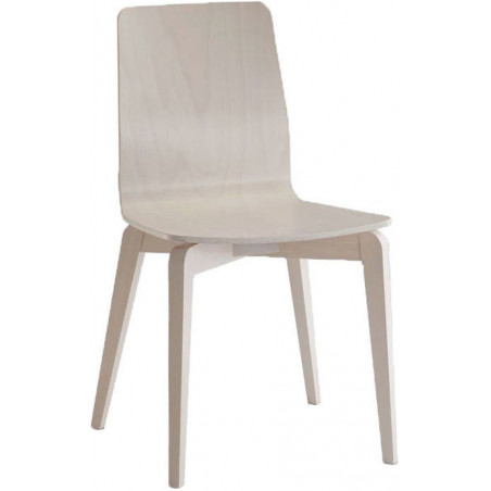004  Beech wood raw or finished chair, finishing to choice