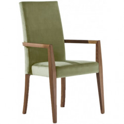 005/IH-IB  High or low version beech wood raw or finished stackable chair