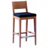 614SG  Raw or finished beech or durmast wood stool, finishing to choice