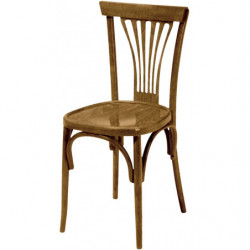 665L Raw or finished beech wood chair, finishing to choice