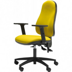 796N Black Logika office chair, upholstering with fabrics to choice