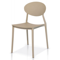 947  Stackable chair frame polypropylene 3 colours shell