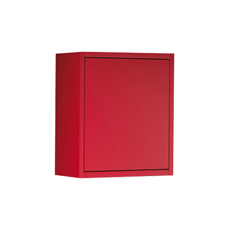 Wall hanging opened Cube/P with door, 9 finishes availables Wall hanging opened Cube/P with door, 9 finishes availables