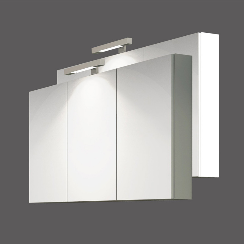 Silver container mirror, 2 finishes availables Silver container mirror, 2 finishes availables