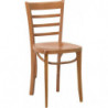 664P Raw or finished beech wood chair, finishing to choice