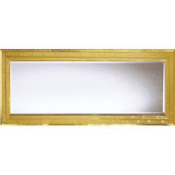 3179 Wooden and wooden pulp mirror frame, gold or silver leaf handmade finished