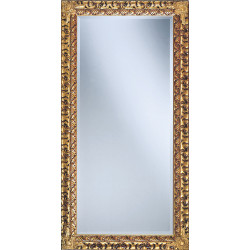 3186 Wooden+ wooden pulp mirror frame, gold or silver leaf handmade finished
