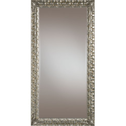 3186 Wooden+ wooden pulp mirror frame, gold or silver leaf handmade finished