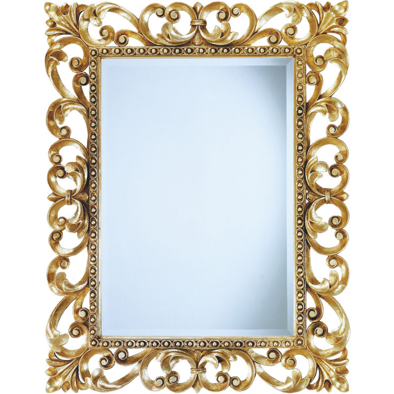 3191 Wooden mirror frame, hand made gold or silver leaf or gold-silver leaf and lacquer finished 3191 Wooden mirror frame, hand made gold or silver leaf or gold-silver leaf and lacquer finished