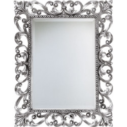 3191 Wooden mirror frame, hand made gold or silver leaf or gold-silver leaf and lacquer finished