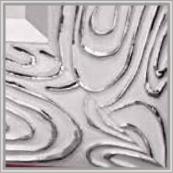 3220  Wooden + wooden pulp  mirror frame gold or silver or silver leaf and white lacquer handmade finished