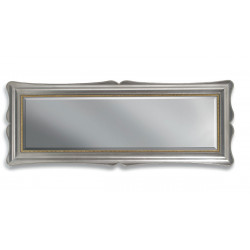 3311 Wooden + wood pulp mirror frame, gold/silver or silver/gold, or  gold/silver on lacquer handmade finished