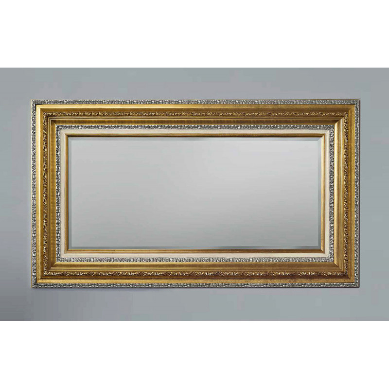 3315 Wooden + wood pulp mirror frame, gold and silver leaf handmade finished as photo 3315 Wooden + wood pulp mirror frame, gold and silver leaf handmade finished as photo
