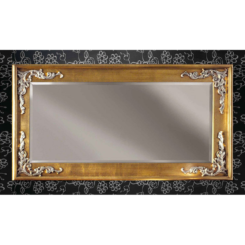3325 Wooden + wooden pulp mirror frame, gold or silver leaf or gold/silver or silver/gold handmade finished 3325 Wooden + wooden pulp mirror frame, gold or silver leaf or gold/silver or silver/gold handmade finished