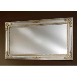 3326 Wooden + wooden pulp mirror frame, gold or silver leaf handmade finished
