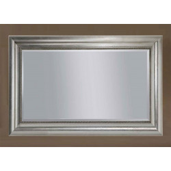 3327 Wooden + wooden pulp mirror frame, gold or silver leaf handmade finished