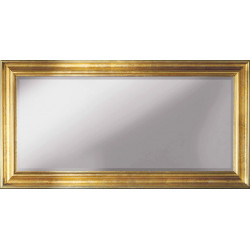 3328 Wooden mirror frame, gold or silver leaf handmade finished