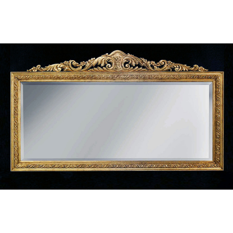 3332 Wooden mirror frame, gold or silver leaf or gold on silver or silver on gold handmade finished 3332 Wooden mirror frame, gold or silver leaf or gold on silver or silver on gold handmade finished