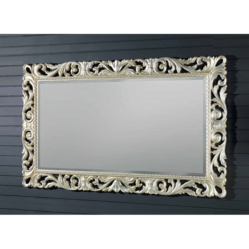 3336 Wooden + wood pulp mirror frame, gold or silver leaf handmade finished 3336 Wooden + wood pulp mirror frame, gold or silver leaf handmade finished