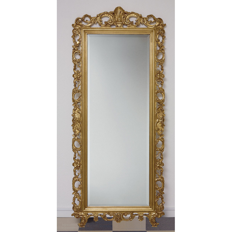 3341 Wooden + wood pulp mirror frame, gold or silver leaf handmade finished 3341 Wooden + wood pulp mirror frame, gold or silver leaf handmade finished