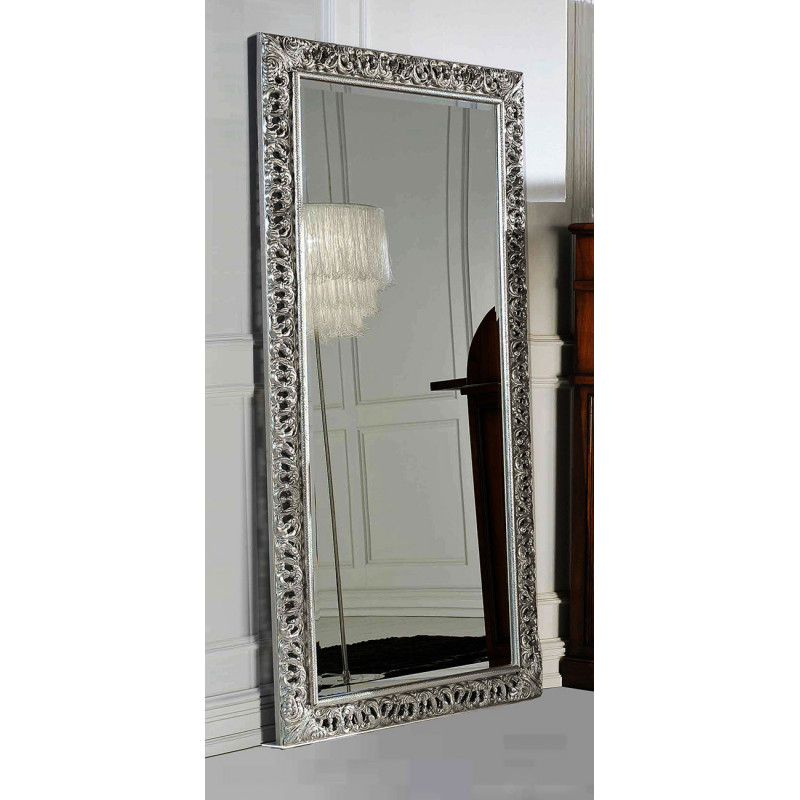 3342 Wooden + wood pulp mirror frame, gold or silver leaf handmade finished 3342 Wooden + wood pulp mirror frame, gold or silver leaf handmade finished
