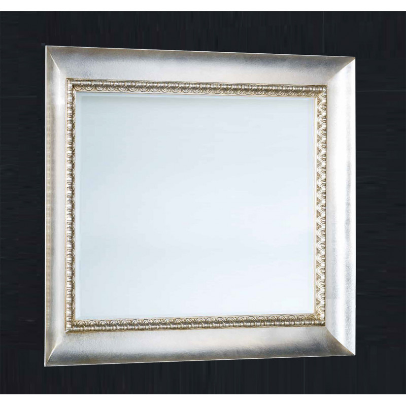 3349 Wooden and wood pulp mirror frame, gold or silver leaf, or gold on silver or silver on gold handmade finished 3349 Wooden and wood pulp mirror frame, gold or silver leaf, or gold on silver or silver on gold handmade finished