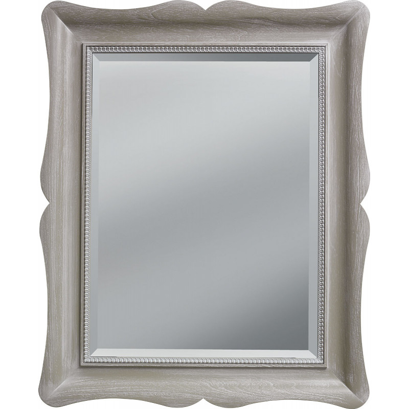 3355 Wooden + wood pulp mirror frame, silver leaf and lacquer handmade finished as photo 3355 Wooden + wood pulp mirror frame, silver leaf and lacquer handmade finished as photo