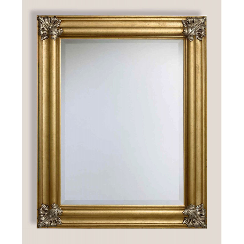 3356 Wooden + wood pulp mirror frame, gold or silver leaf, or gold/silver or silver/gold handmade finished 3356 Wooden + wood pulp mirror frame, gold or silver leaf, or gold/silver or silver/gold handmade finished