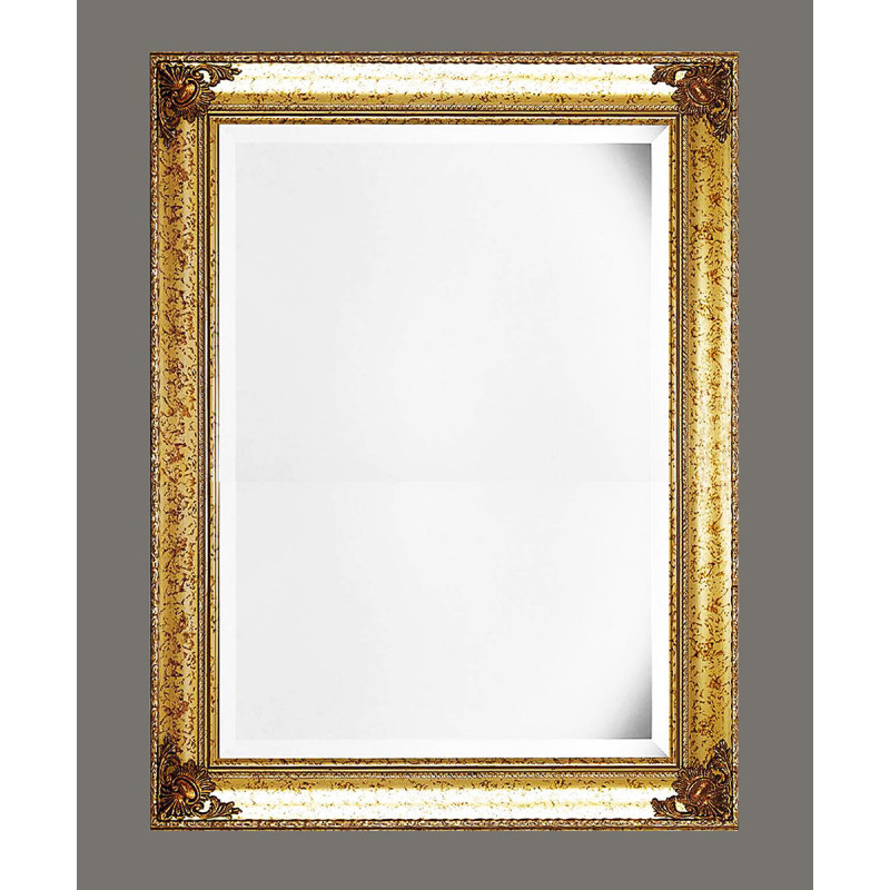 3358 Wooden + wood pulp mirror frame, gold leaf and lacquer handmade finished as photo 3358 Wooden + wood pulp mirror frame, gold leaf and lacquer handmade finished as photo