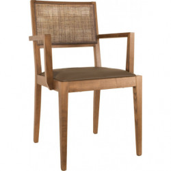 849C  Raw or finished ash wood chair, finishing to choice