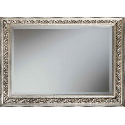 3360 Wooden + wooden pulp mirror frame, gold or silver leaf handmade finished