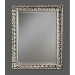 3361 Wooden + wooden pulp mirror frame, gold or silver leaf handmade finished