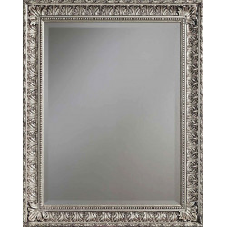3361 Wooden + wooden pulp mirror frame, gold or silver leaf handmade finished
