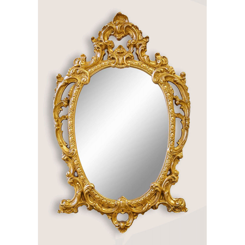 3365 Wooden + wooden pulp mirror frame, gold or silver leaf handmade finished 3365 Wooden + wooden pulp mirror frame, gold or silver leaf handmade finished