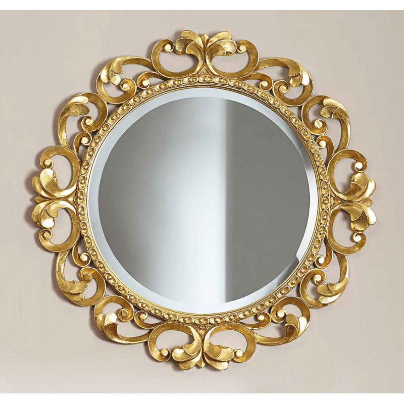 3367 Wooden mirror frame, gold or silver leaf handmade finished 3367 Wooden mirror frame, gold or silver leaf handmade finished